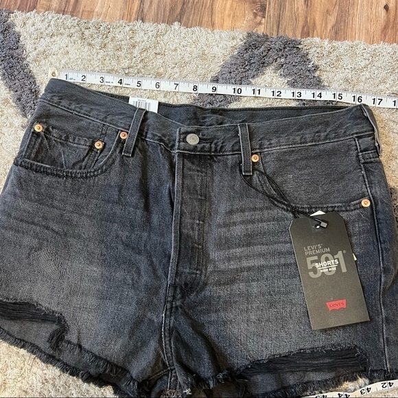 NWT Levis 501 Original Denim Shorts - Picture 11 of 12